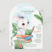 Neue Kapitel Baby-Dusche Einladung (Vorne/Hinten)