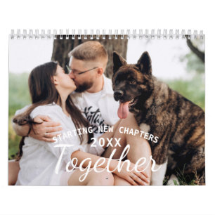 Neue Kapitel Benutzerdefiniert 2026 Modernes Paar  Kalender