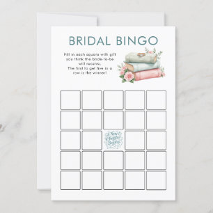 Neue Kapitel-Bücher Bingo Brautparty-Spielkarte Einladung
