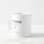 Neue Kapitel Executive-Level Personalisiert Kaffeetasse (Vorderseite Links)