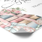 Neue Kapitel Storybook Bow Blumenkarten und Gesche Poster (Ecke)