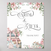 Neue Kapitel Storybook Bow Blumenkarten und Gesche Poster (Vorne)