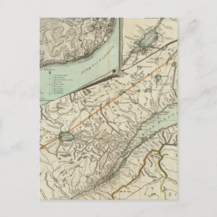 Neue Karte der Provinz Quebec