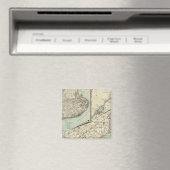 Neue Karte der Provinz Quebec Magnet (In Situ (Geschirrspüler))