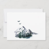 Neue Karte der Woods Moving Announcement Card (Rückseite)