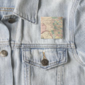 Neue Karte des Staat von Texas Button (Beispiel)