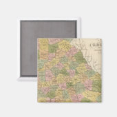 Neue Karte für Georgien Magnet (Vorderseite/Rückseite)