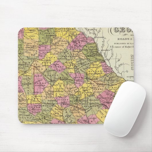 Neue Karte Georgiens Mousepad (Mit Mouse)