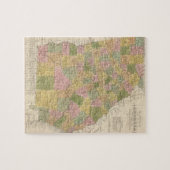 Neue Karte Georgiens Puzzle (Horizontal)