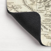 Neue Karte Nordamerikas Mousepad (Ecke)