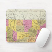 Neue Karte von Arkansas Mousepad (Mit Mouse)
