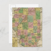 Neue Karte von Illinois (Vorne/Hinten)