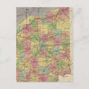 Neue Karte von Indiana