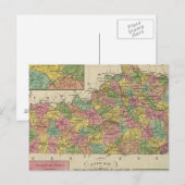 Neue Karte von Kentucky (Vorne/Hinten)