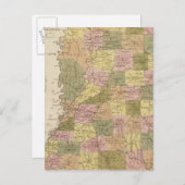 Neue Karte von Mississippi (Vorne/Hinten)