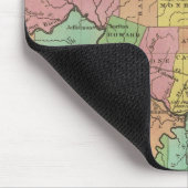 Neue Karte von Missouri Mousepad (Ecke)