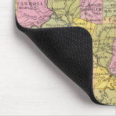 Neue Karte von Missouri Mousepad (Ecke)