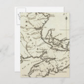 Neue Karte von Nova Scotia, New Brunswick (Vorne/Hinten)