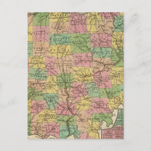 Neue Karte von Ohio 2 (Vorderseite)