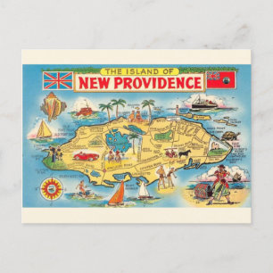 Neue Karte von Providence Bahamas