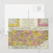 Neue Karte von Tennessee (Vorne/Hinten)