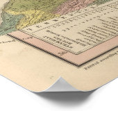 Neue Karte von Virginia Poster (Ecke)