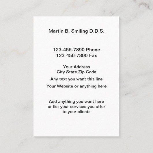 Neue Karten für digitale Zahntechnik (Rückseite)