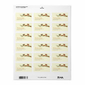 Neue Kennzeichnungen für die Eieradresse Adressaufkleber (Vorne)