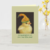 Neue kleine Pitchkarte Karte (Gelbe Blume)