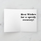 Neue Knee Highland Tanzkarte Feiertagskarte (Innenseite)