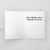 Neue Kniekarte Feiertagskarte (Innenseite)