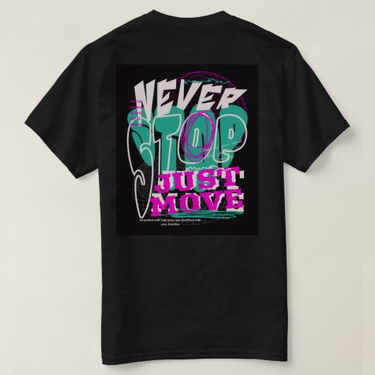 neue Kollektion T-Shirt (Design Rückseite)
