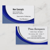 Neue Konzepte, IT Consultants Business Card Visitenkarte (Vorne/Hinten)