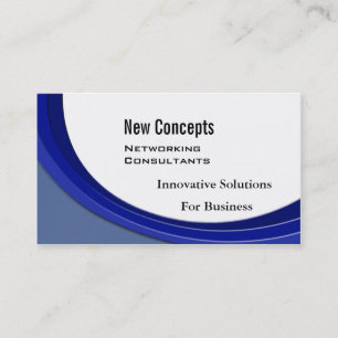 Neue Konzepte, IT Consultants Business Card Visitenkarte
