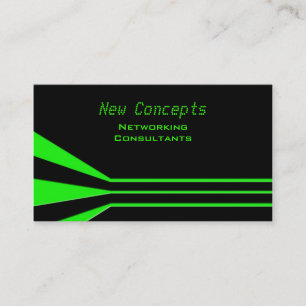 Neue Konzepte, Networking Consultants Visitenkarte