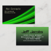 Neue Konzepte, Networking Consultants Visitenkarte (Vorne/Hinten)