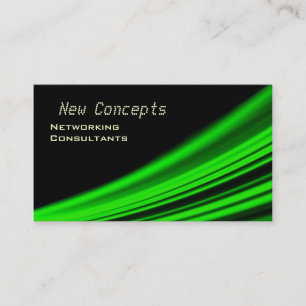 Neue Konzepte, Networking Consultants Visitenkarte