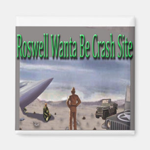 neue Kopie des alien-Fotos Magnet