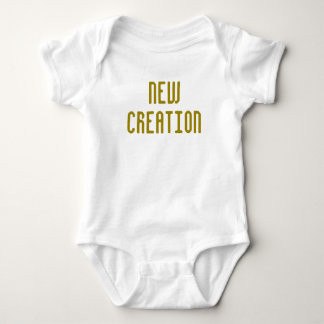 Neue Kreation - Baby Boy Bodysuit Gold Baby Strampler