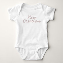 Neue Kreation - Baby Girl Bodysuit Pink
