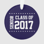 Neue kundengerechte Klasse von Verzierung 2017 Ornament (Vorderseite)