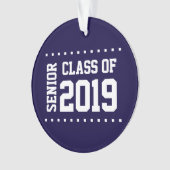 Neue kundengerechte Klasse von Verzierung 2019 Ornament (Vorderseite)