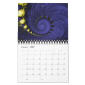 Neue Kunst im Abstrakten Fraktal Kalender (Jan 2027)