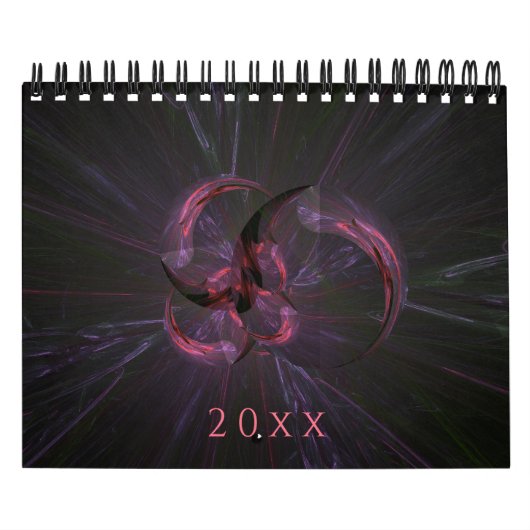 Neue Kunst im Abstrakten Fraktal Kalender (Titelbild)