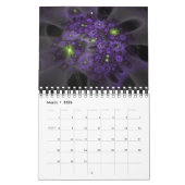 Neue Kunst im Abstrakten Fraktal Kalender (Mär 2026)