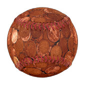 Neue Kupfermünzen Baseball (Vorderseite)