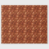 Neue Kupfermünzen Geschenkpapier (Flach)