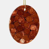 Neue Kupfermünzen Keramikornament (Rechts)