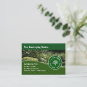 Neue Landscaping Business Cards Visitenkarte (Stehend Vorderseite)