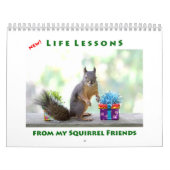 Neue Lebensläufe Funny Squirrel Kalender (Titelbild)